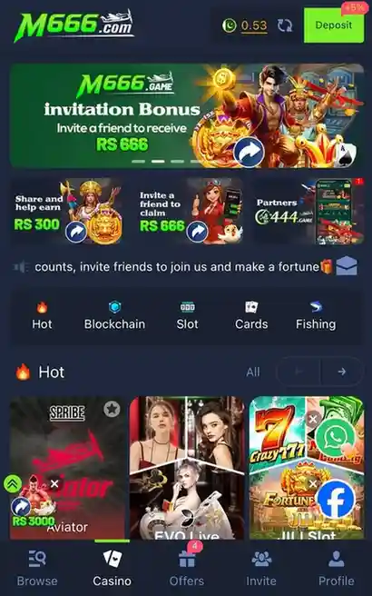 M666 Game Earning App image