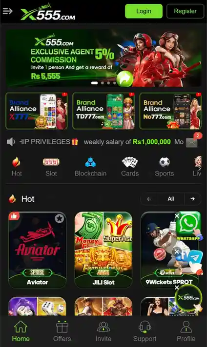 X555 Game New Earning App in Pakistan image